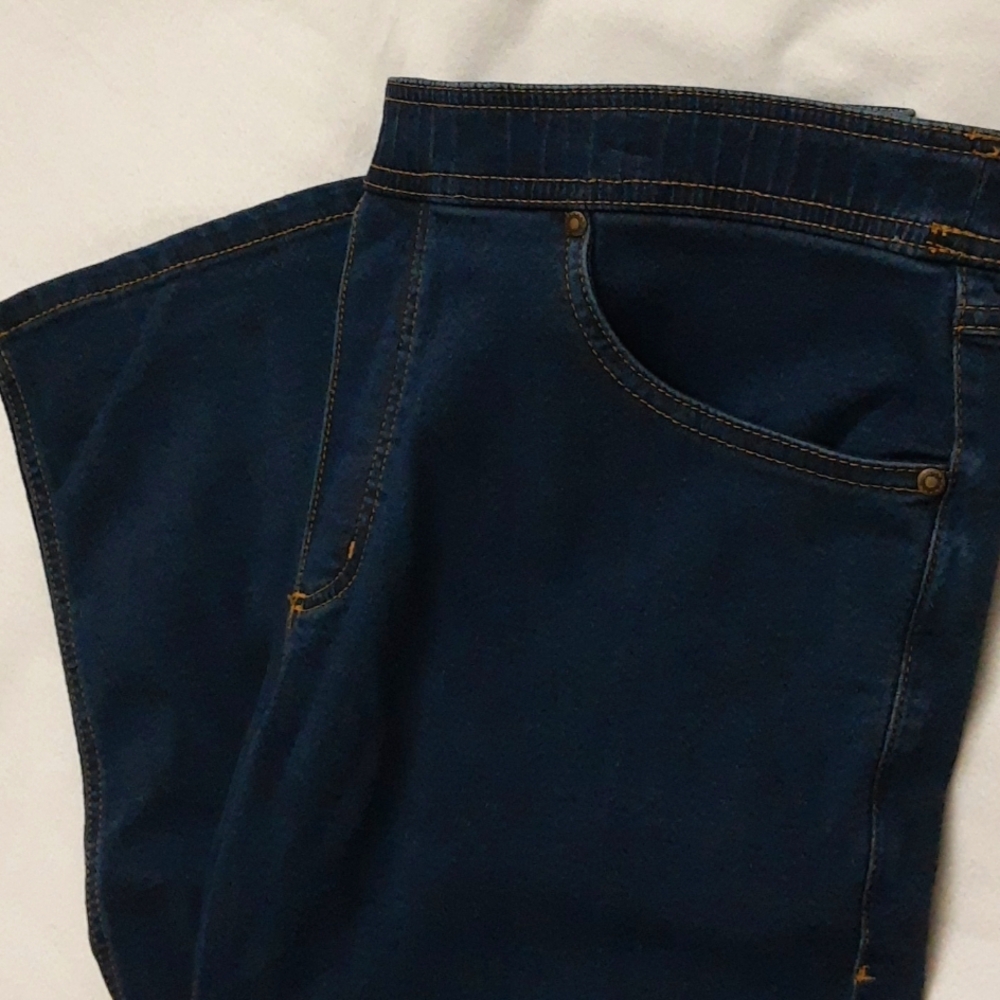 Pajama Jeans Jeggings Denim Bluestone Wash Men’s M EUC Waist 32-34" Inseam 32" - Picture 8 of 16